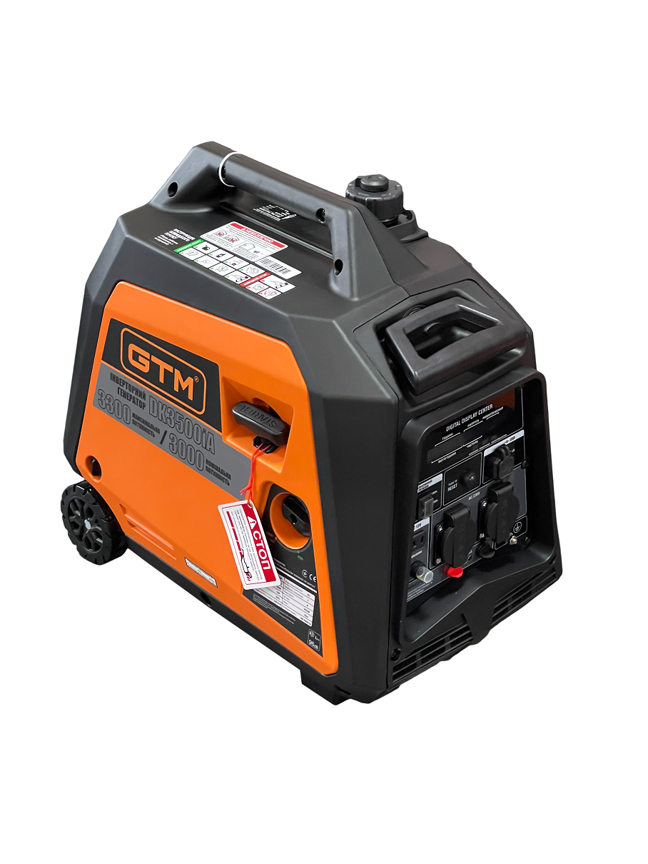 GTM Генераторна установка інверторна DK3500iA 3,3кВт(макс)/3,0кВт(ном), руч.старт